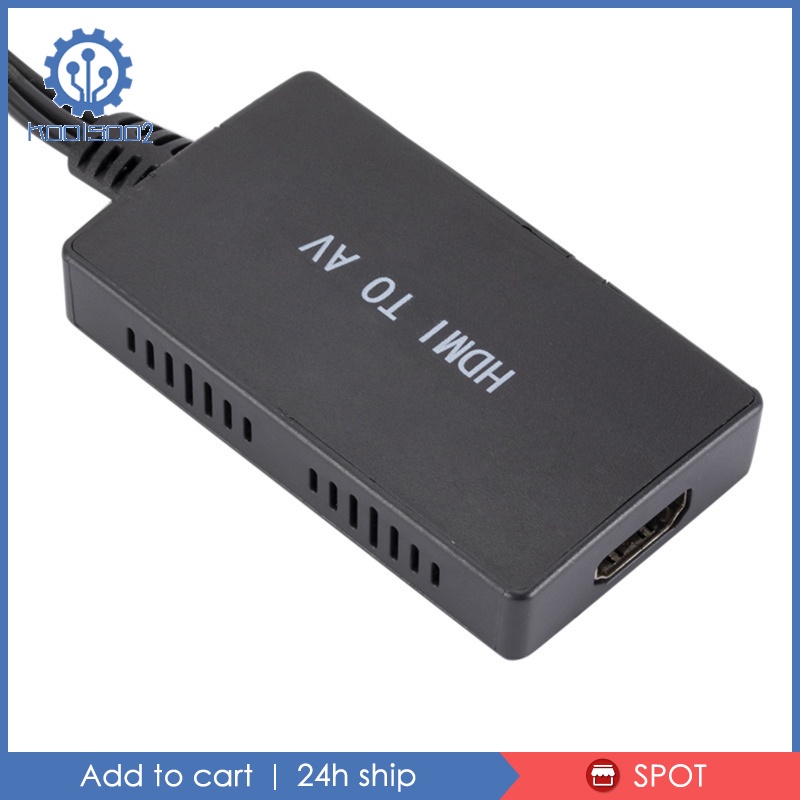 Bộ Chuyển Đổi Hdmi Sang Av Pal 1080p Koolsoo2 Cho Tv Dvd Hdtv Box