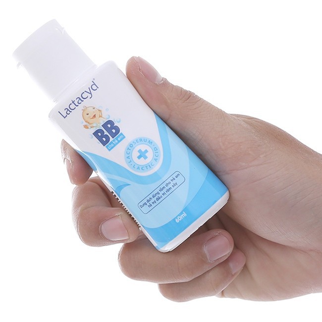 Sữa tắm gội cho bé Lactacyd BaBy 60ml - Giảm Rôm Sảy, Hăm Kẽ Vượt Trội - DATE: 2022 - LACTAYD