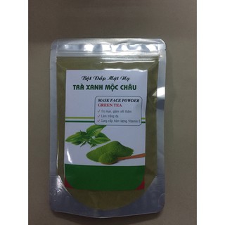 Bột đắp mặt nạ trà xanh Bịch 300g