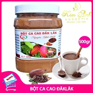 Bột cacao nguyên chất Đăk lăk hộp 500g