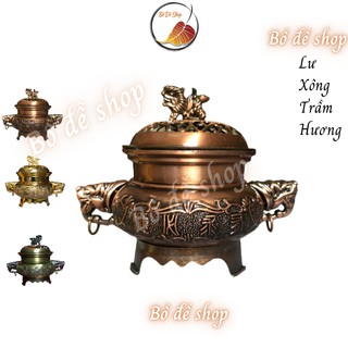 LƯ ĐỐT TRẦM - LƯ XÔNG TRẦM CỔ ĐIỂN, TAI RỒNG