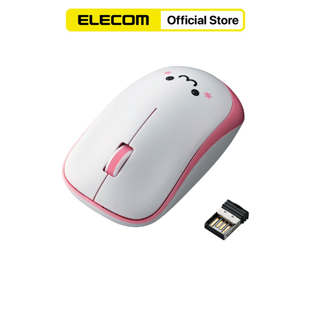 Chuột không dây 6 màu dễ thương ELECOM M-IR07DR Hàng chính hãng - Bảo hành 12 tháng