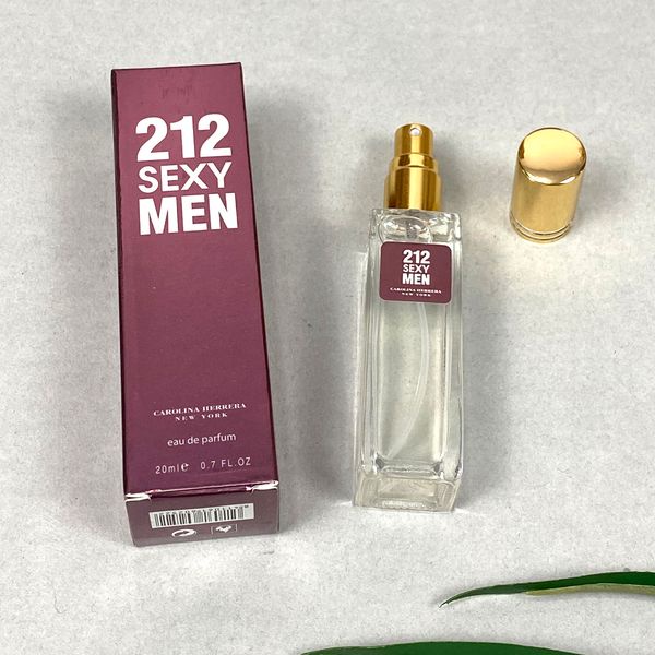 Nước hoa 212 Sexy Men 20ml thơm lâu hương ngọt dịu quyến rũ Nước hoa nội địa trung nam