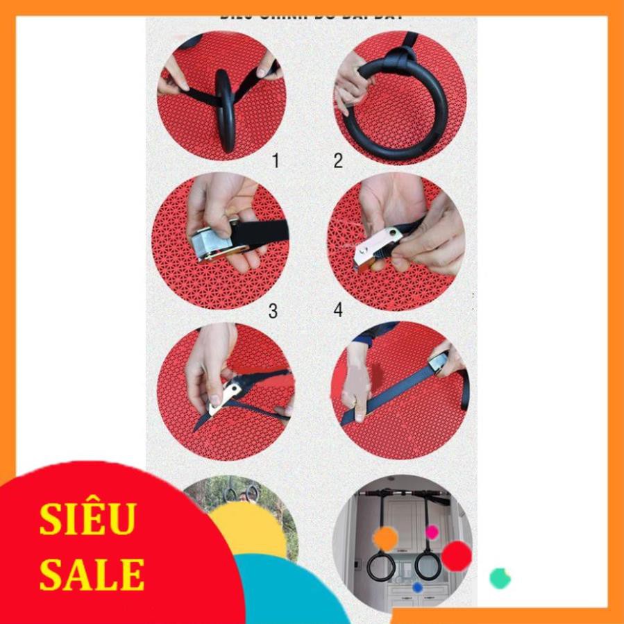 [Siêu Sale]- Bộ vòng xà tay tập thể dục Ring Dip