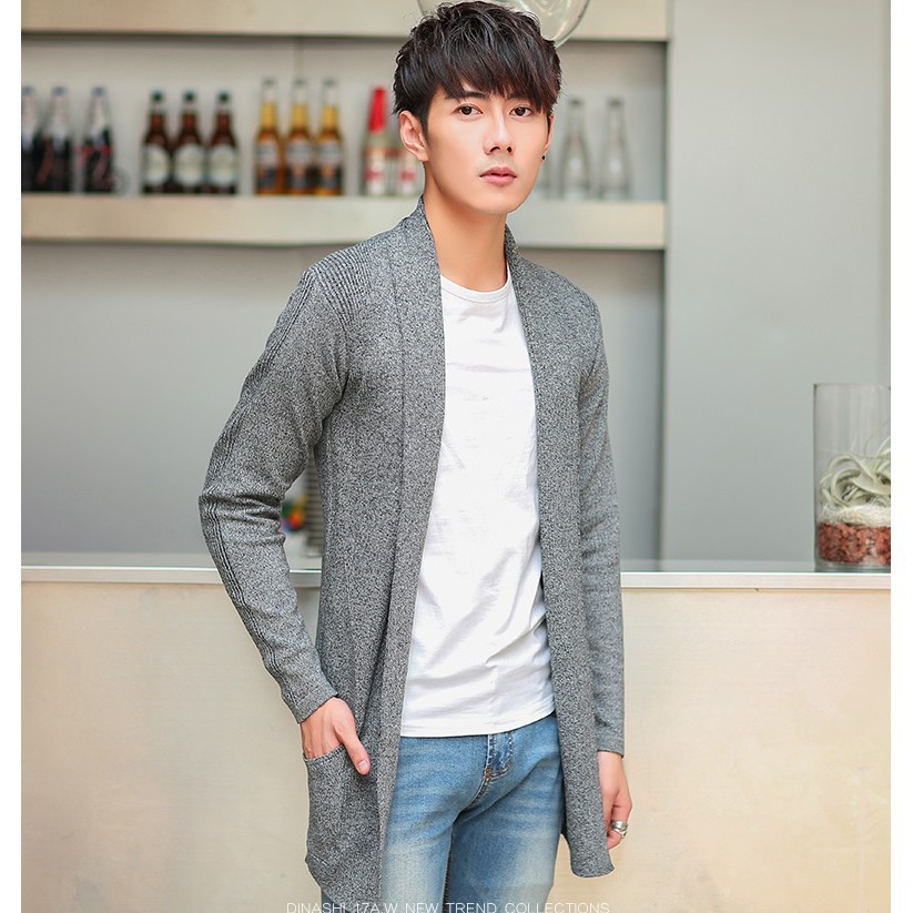 cardigan áo Áo cardigan len nam ĐẸP thời trang