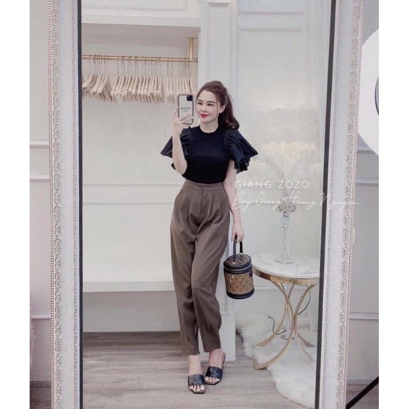 Quần bagyy thụng khoá chân siêu hít hót