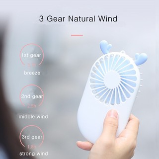 FREESHIP] Quạt Cầm Tay Mini, Sạc USB Dễ Thương 7 Cánh Pocket Fan Có Chân đế