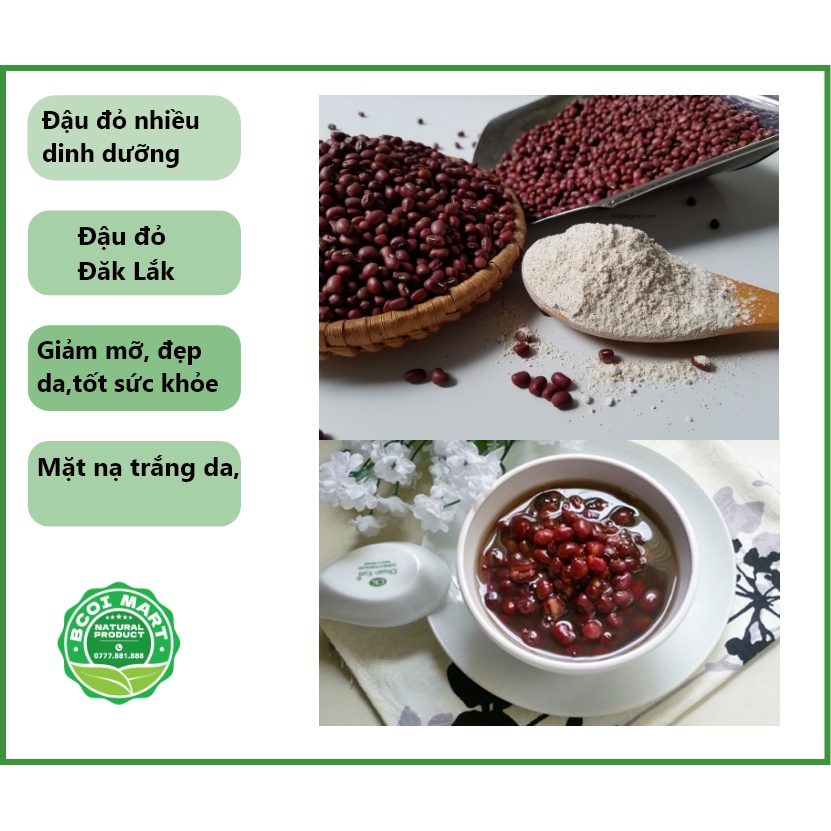 Đậu đỏ Đắk Lắk - Red beans - dau do Dak Lak - hạt nhỏ