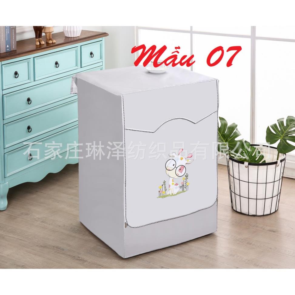 Vỏ bọc máy giặt cửa trước, lồng ngang vải bạt siêu bền đẹp chống nước LOẠI TỐT