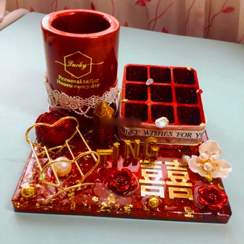 Set 10 Tấm Sticker Kim Loại Chữ Tiếng Anh Dùng Để Trang Trí Đồ Thủ Công Diy