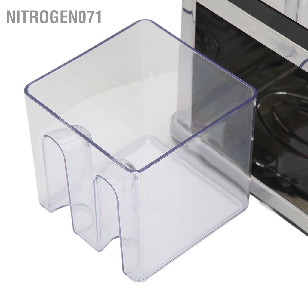 máy bào đá - Máy nghiền đá bằng tay Tiết kiệm sức lao động có nắp trong suốt cho nhà hàng quán bar - Nitrogen071