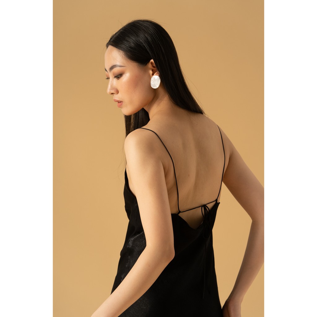 [ 26Studio ] Đầm dài 2 dây hở lưng Elizabeth Dress