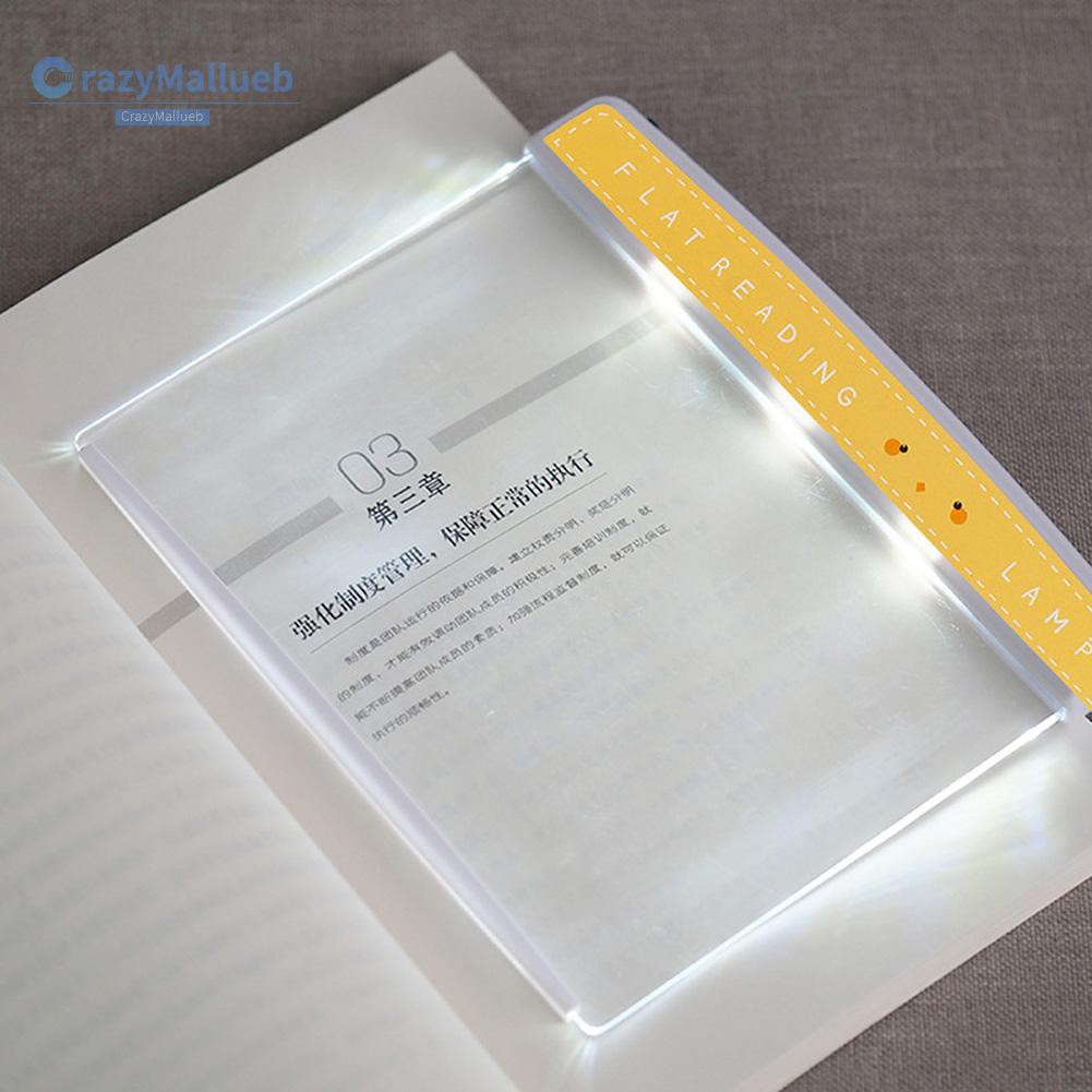 Crazymallueb❤Cartoon Portable LED Reading Lamps Rechargeable Light for Bedroom Study Room❤Lighting
