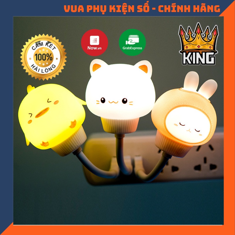 Đèn ngủ usb hình đầu thú kute và độc lạ