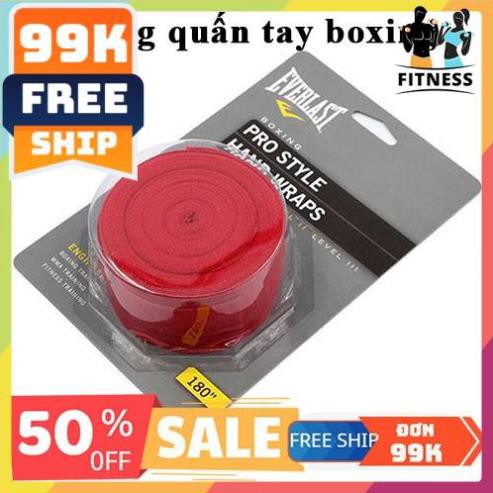 FREESHIP🎁 Băng đa quấn tay đấm bốc Everlast 4.5m ⚡giá rẻ⚡ Băng quấn tay boxing