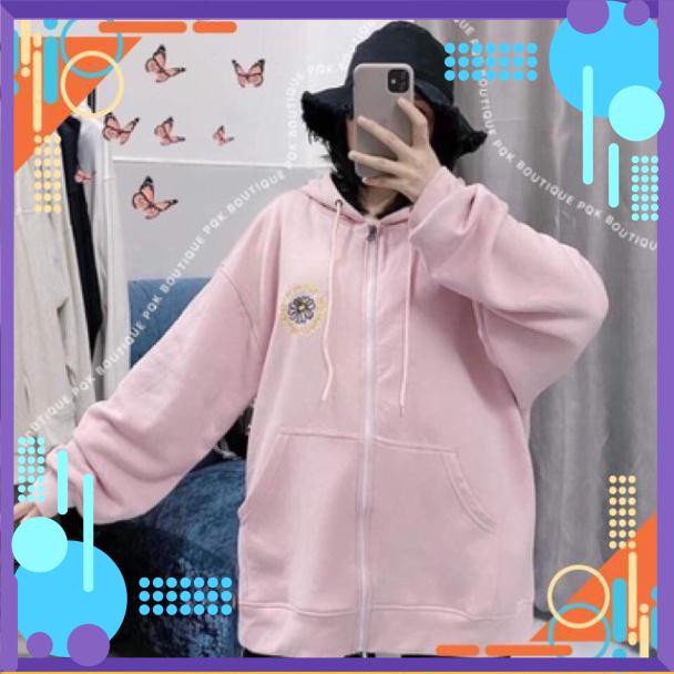 [Mặc Là Sang] Áo Khoác Nỉ - Áo Hoodie form rộng Floral Fun Siêu Chất , Hoodie Nỉ Thời Trang. AZ | BigBuy360 - bigbuy360.vn