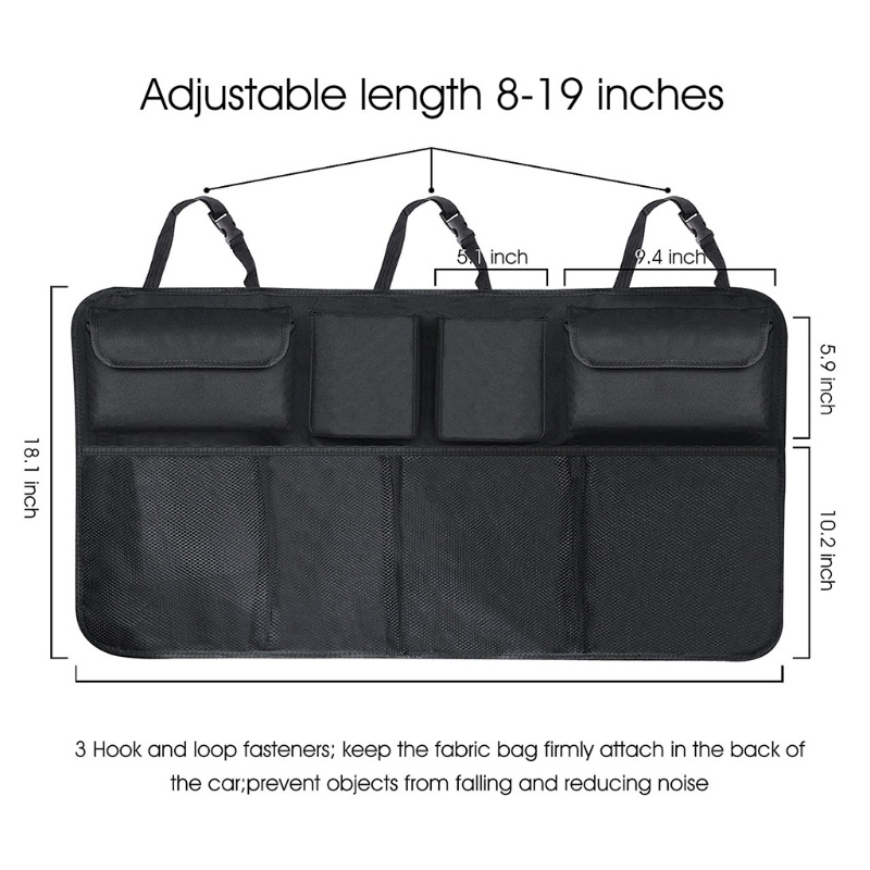 Hộp Đựng Đồ Ăn Vặt / Đồ Uống Gắn Ghế Ngồi Xe Hơi Tiện Dụng