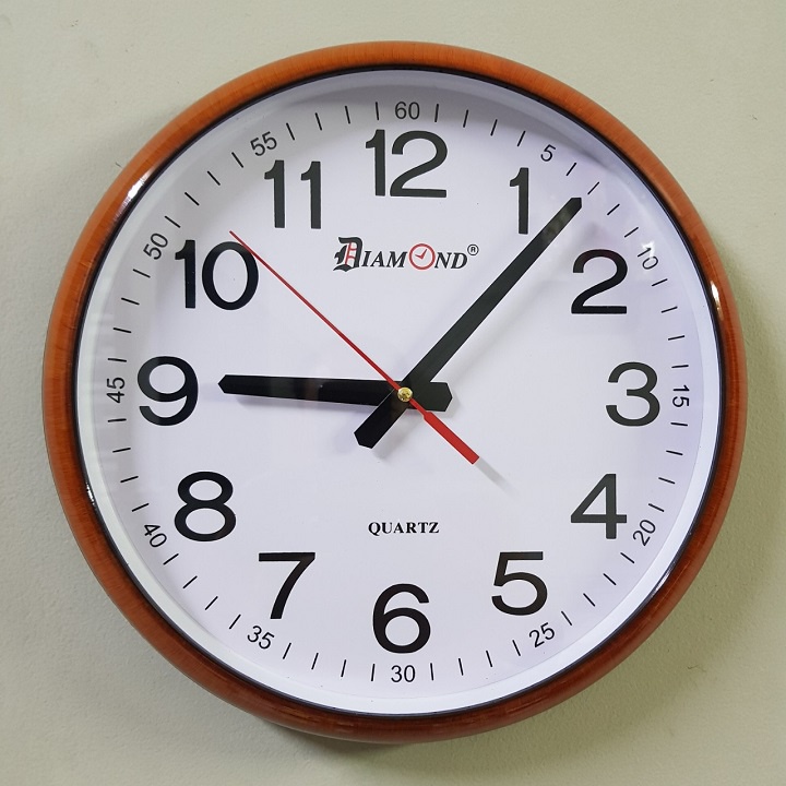 Đồng Hồ Treo Tường Diamond Kim Trôi 35cm