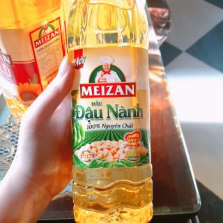 Dầu ăn Meizan Đậu Nành 1L