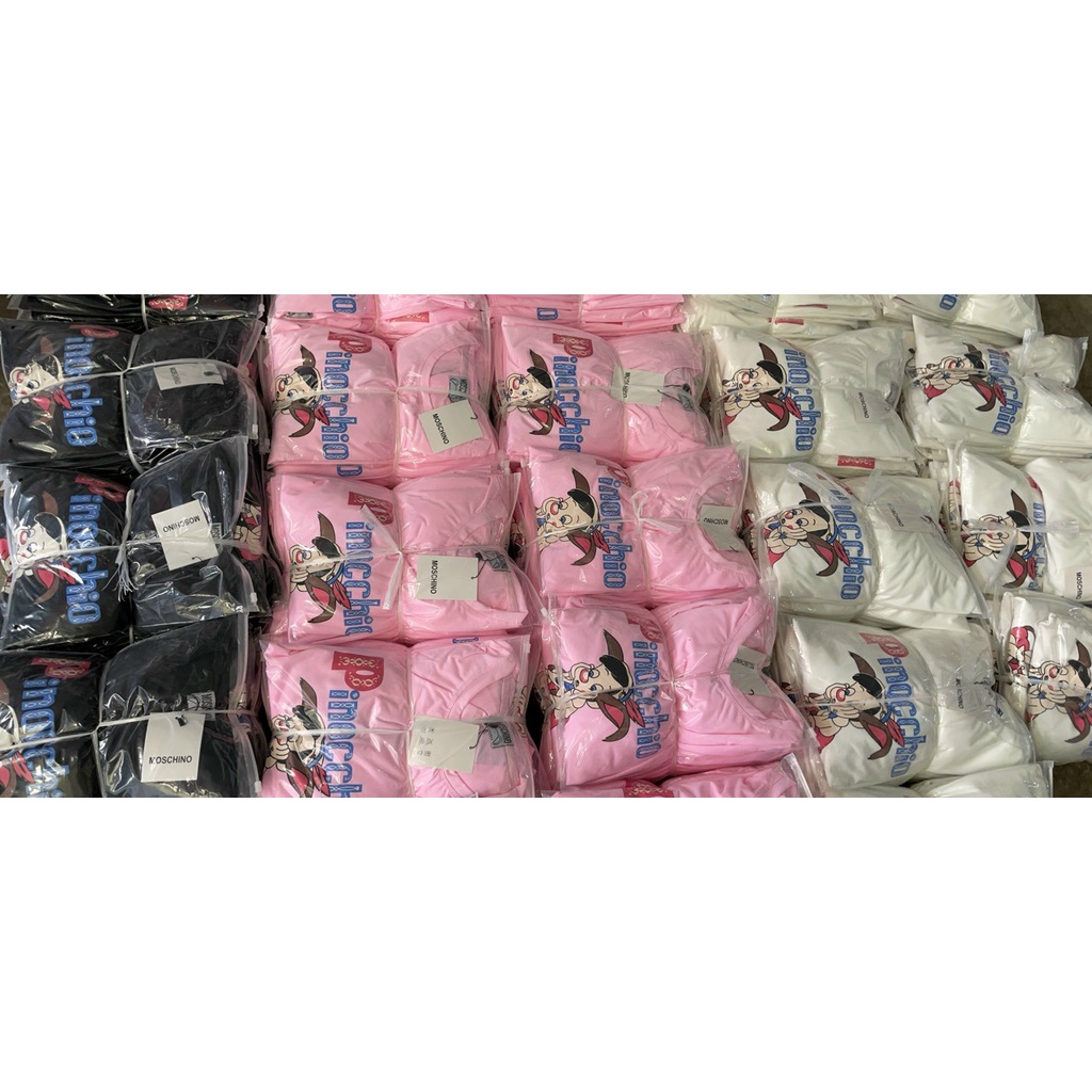 Set Bộ Đồ Nữ Mặc Nhà Dễ Thương Quần Short ngố thun ôm sát + Áo Phông PIOCCHIO Ullzang (Ảnh thật/Có Sẵn)