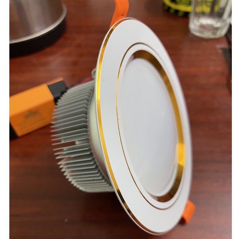 Đèn Led Âm Trần Tản Nhiệt 9W 3 Chế Độ, Đèn Trang Trí Trần Thạch Cao/Phòng Khách