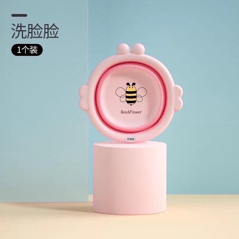Thau/Chậu Gấp Gọn Hình Ong Dễ Thương Cho Bé