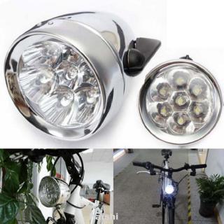 Đèn Xe Đạp 3 Bóng Led Siêu Sáng