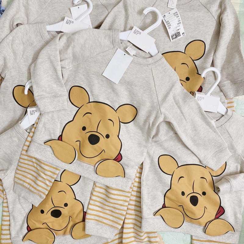 Set gấu pooh hm sale