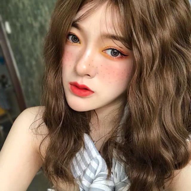 Tóc giả nữ đẹp 💄 FREESHIP 💄 tóc giả nguyên đầu xù ngắn