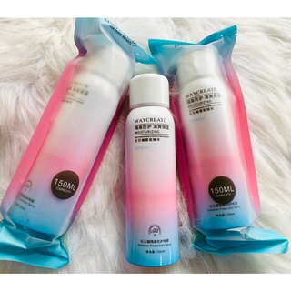 Xịt chống nắng trắng da Maycreate 150ml Sena Beauty