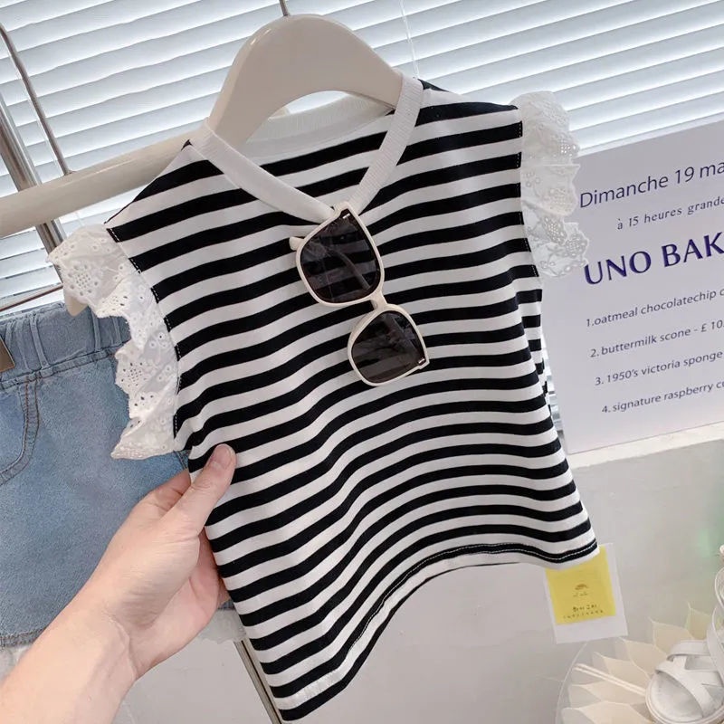 Áo Không Tay Thiết Kế Mới Thời Trang Mùa Hè Theo Phong Cách Hàn Quốc