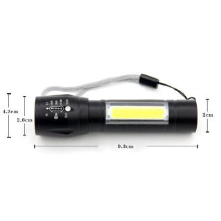 Đèn Pin Cầm Tay T6 Cổng Sạc Usb