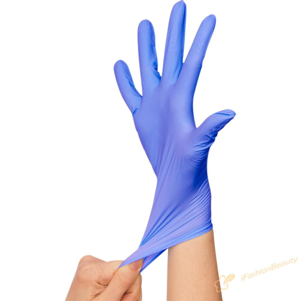 【New】100pcs/set Multifunction Disposable Nitrile Gloves Dustproof Garden Gloves