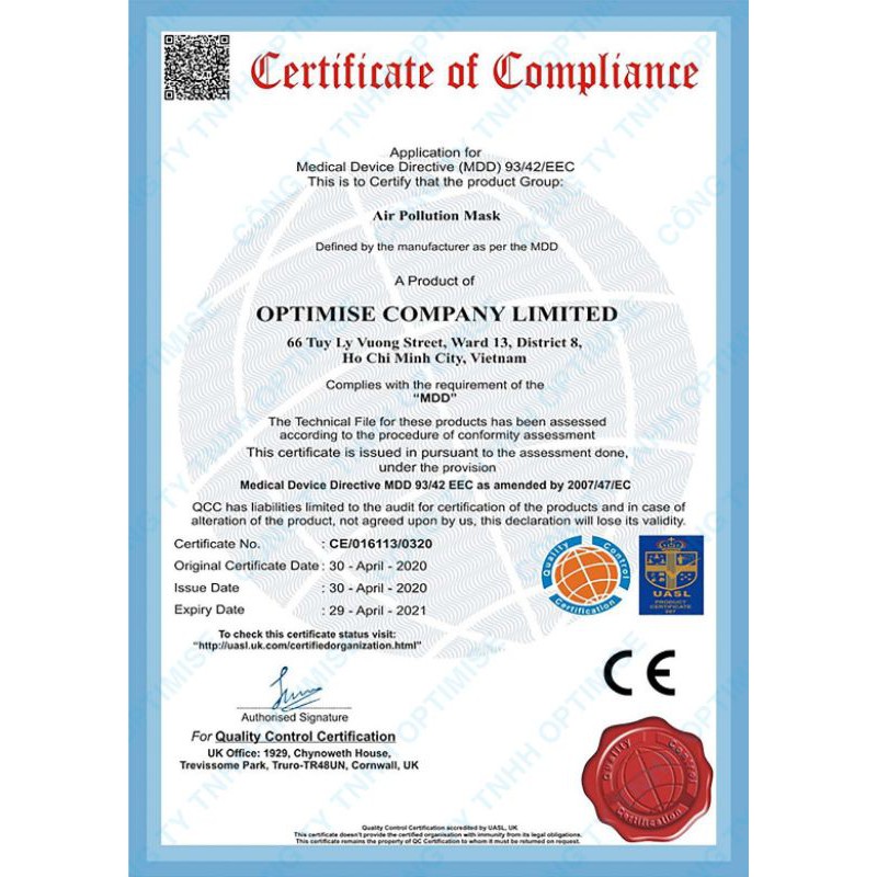 KHẨU TRANG N95+, OPTIMISE, chuẩn FDA- CE | BigBuy360 - bigbuy360.vn