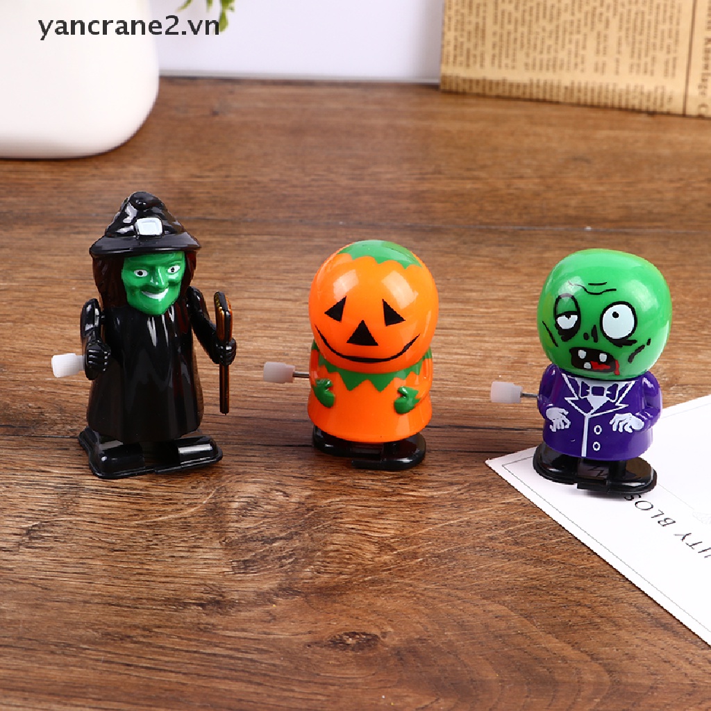 {YAN2} Đồ Chơi Lên Dây Cót Hình Mắt Bí Ngô Phù Thủy Ma Cà Rồng Nhảy Múa Đi Bộ {yancrane2.vn