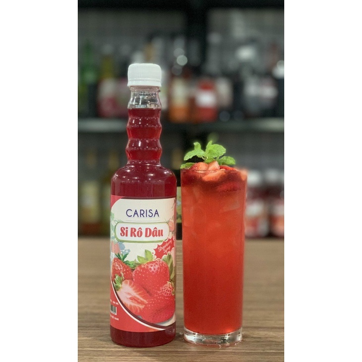Siro Carisa Chai 500ml - Siro Làm Trà Trái Cây, Trà Sữa, Làm Bánh, Thạch Rau Câu