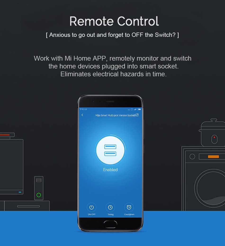 Xiaomi Mijia Wi-Fi Smart Socket