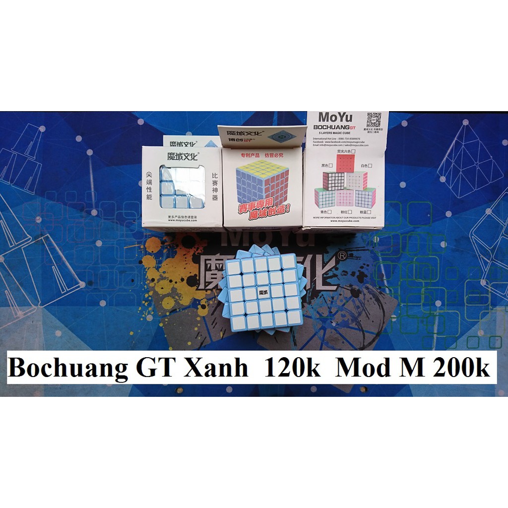 Rubik 5x5x5. Flagship Siêu Giảm Giá Moyu Bochuang GT Hiếm