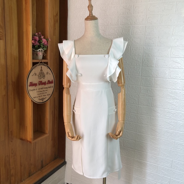 Đầm dự tiệc body xẻ đùi  - Hình Thật | BigBuy360 - bigbuy360.vn