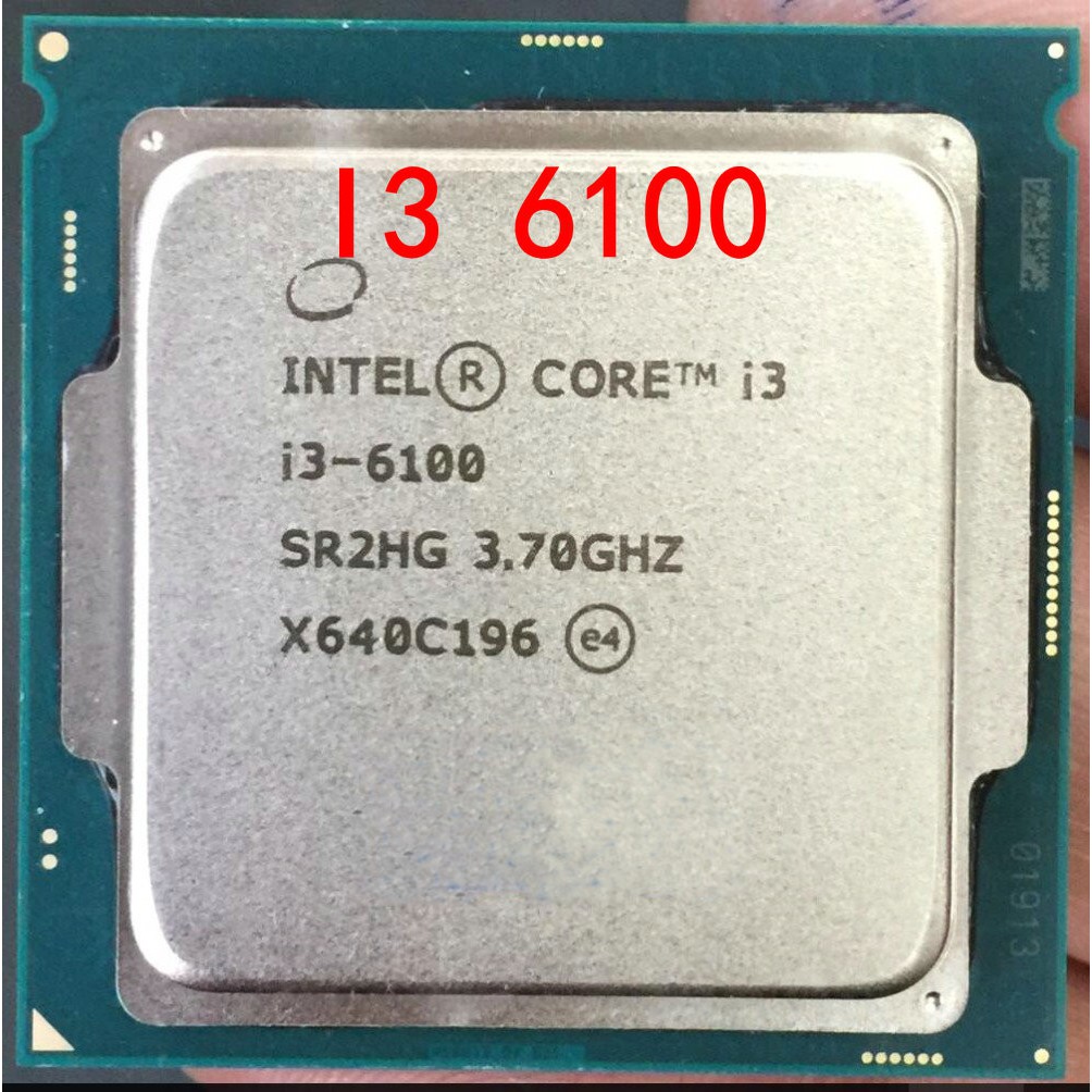 Bộ vi sử lý Core i3 6100 / i5 6500 / i7 6700 cpu socket 1151. Tặng kèm keo tản nhiệt