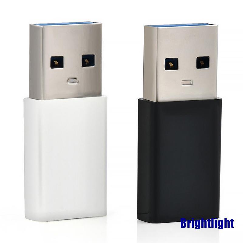 Đầu Chuyển Đổi Usb-C Usb 3.1 Type C Sang Usb 3.0 Đầu Cắm Type-A Màu Trắng Đen | BigBuy360 - bigbuy360.vn