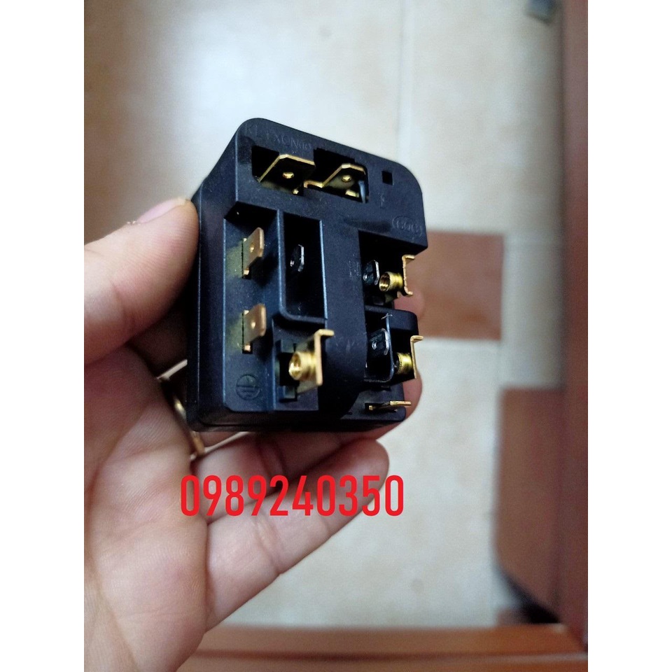 Bộ rơ le tecmic khởi động block tủ lạnh Electrolux hàng mới chính hãng