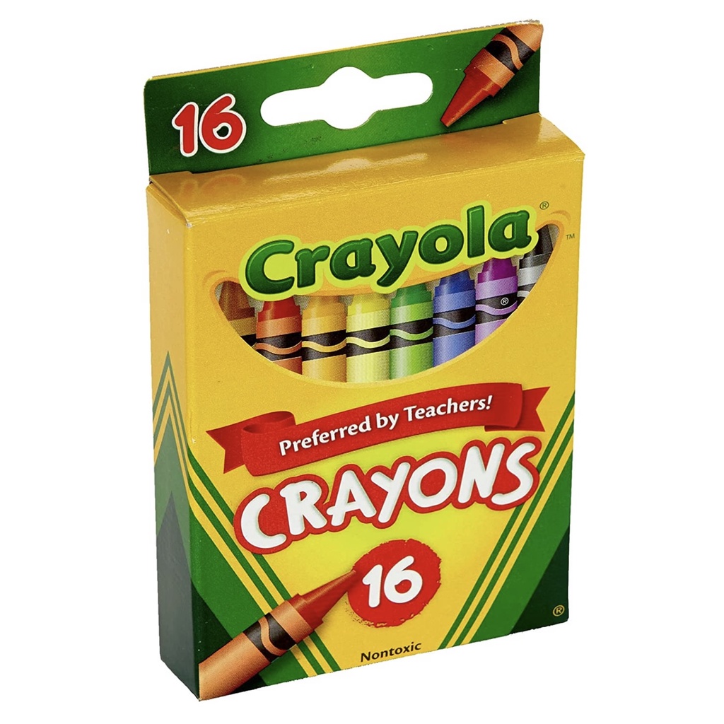 Bút màu sáp Crayola 16-24-64 màu