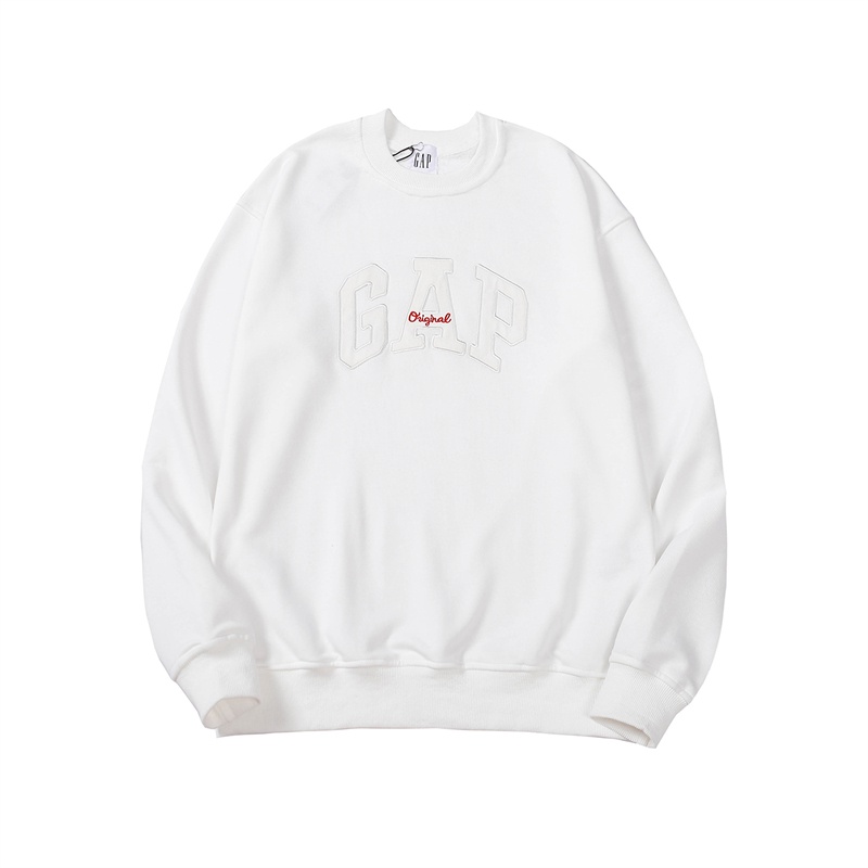 Áo len tay dài họa tiết thêu chữ trẻ trung cho nam và nữ