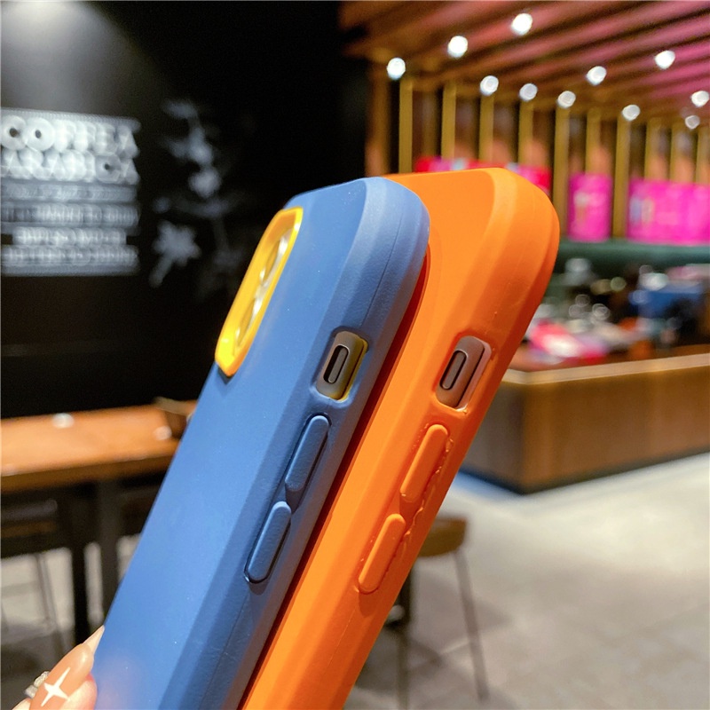 Ốp Điện Thoại Silicone Mềm Màu Kẹo Chống Sốc 3 Trong 1 Cho iPhone 13 12 11 Pro Max