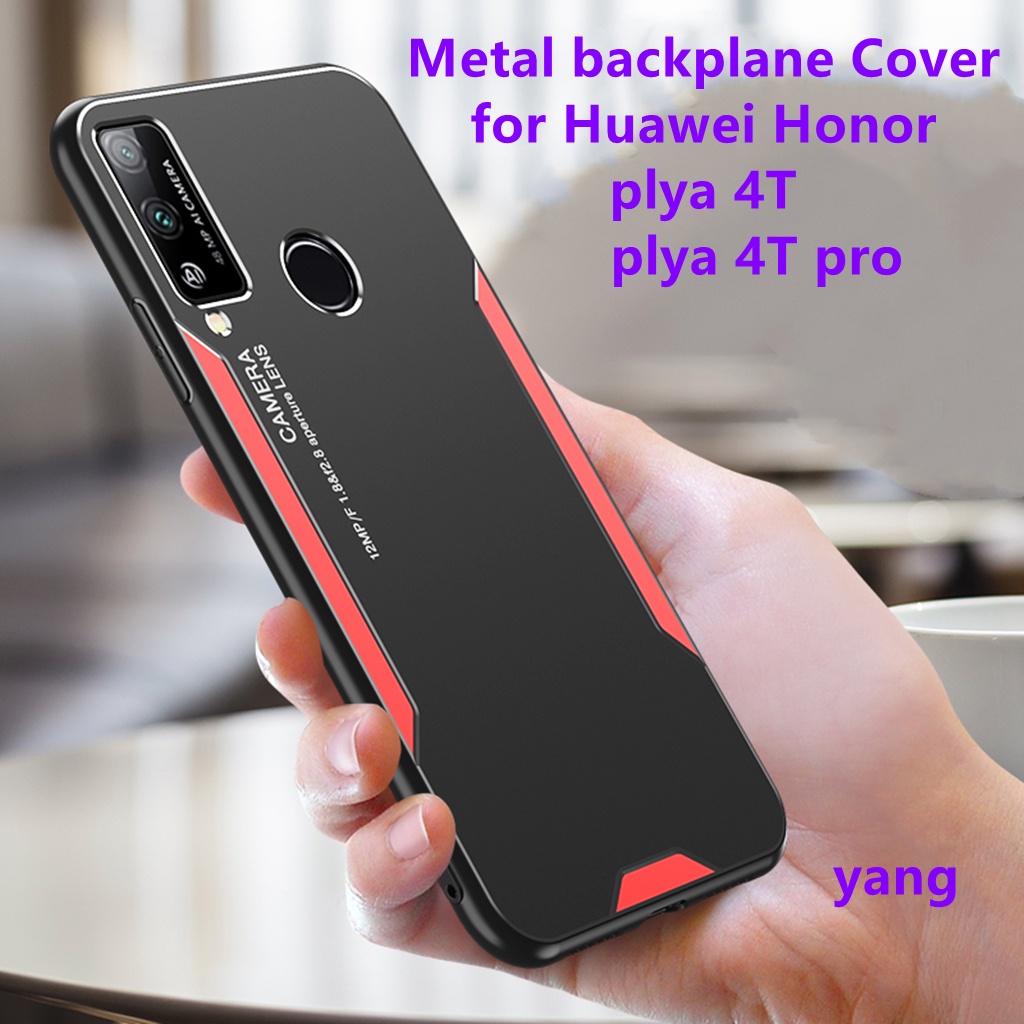 Ốp Điện Thoại Kim Loại Thời Trang Cho Huawei Honor plya4T plya 4T pro