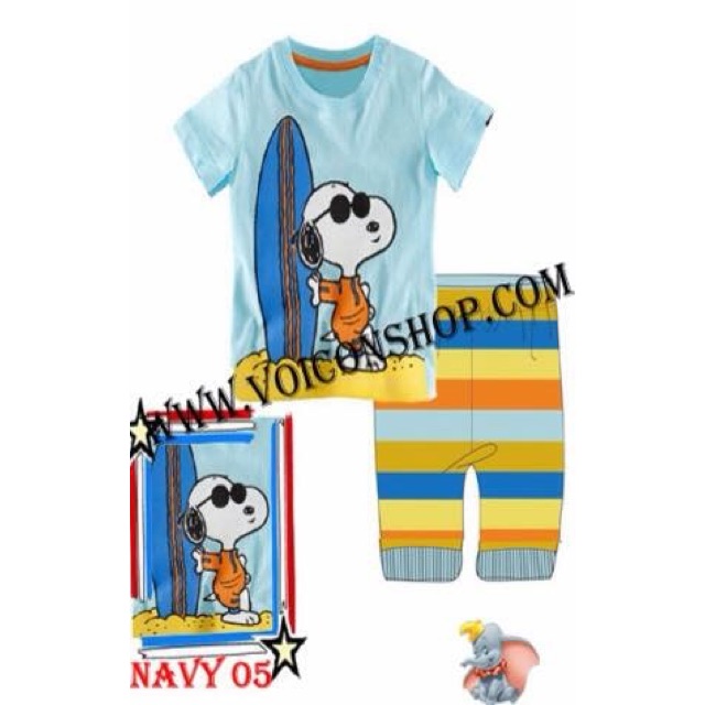 Bộ Snoopy tắm biển Korea