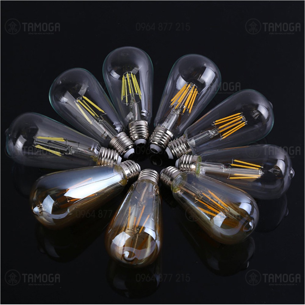 Bóng đèn Vintage Edison ST64 4W E27 BD ST64 TAMOGA | BigBuy360 - bigbuy360.vn
