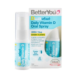 Dlux d3 - vitamin d3 dạng xịt của anh 0 - 3 tuổi, mẫu mới