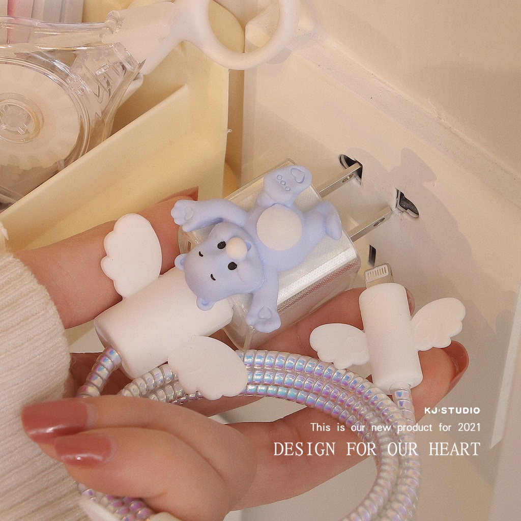 Vỏ Bọc Bảo Vệ Đầu Sạc Tai Nghe 5w Tương Thích Với compatible for iphone11/xr/x/8p/7plus/xsmax